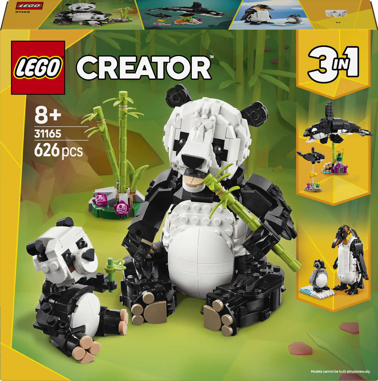 LEGO Divoká zvířata - pandí rodinka 1 ks