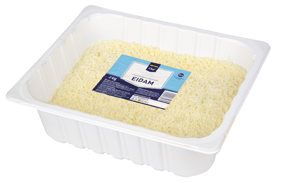 METRO Chef Eidam 30% strouhaný chlaz. 2 kg