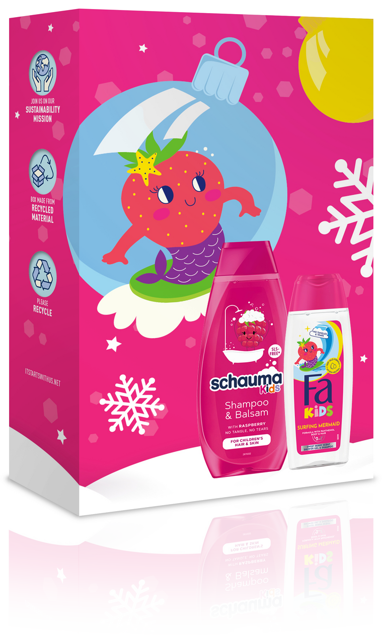 Fa Kids Girl dárková sada (SG 250 ml + šampon 400 ml)