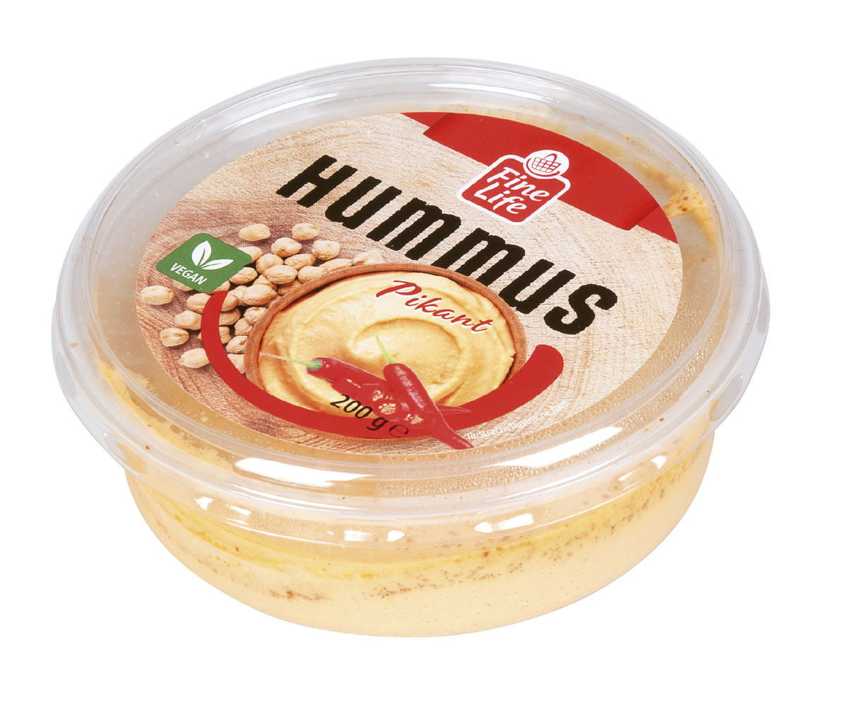 Fine Life Hummus pikant chlaz. 200 g