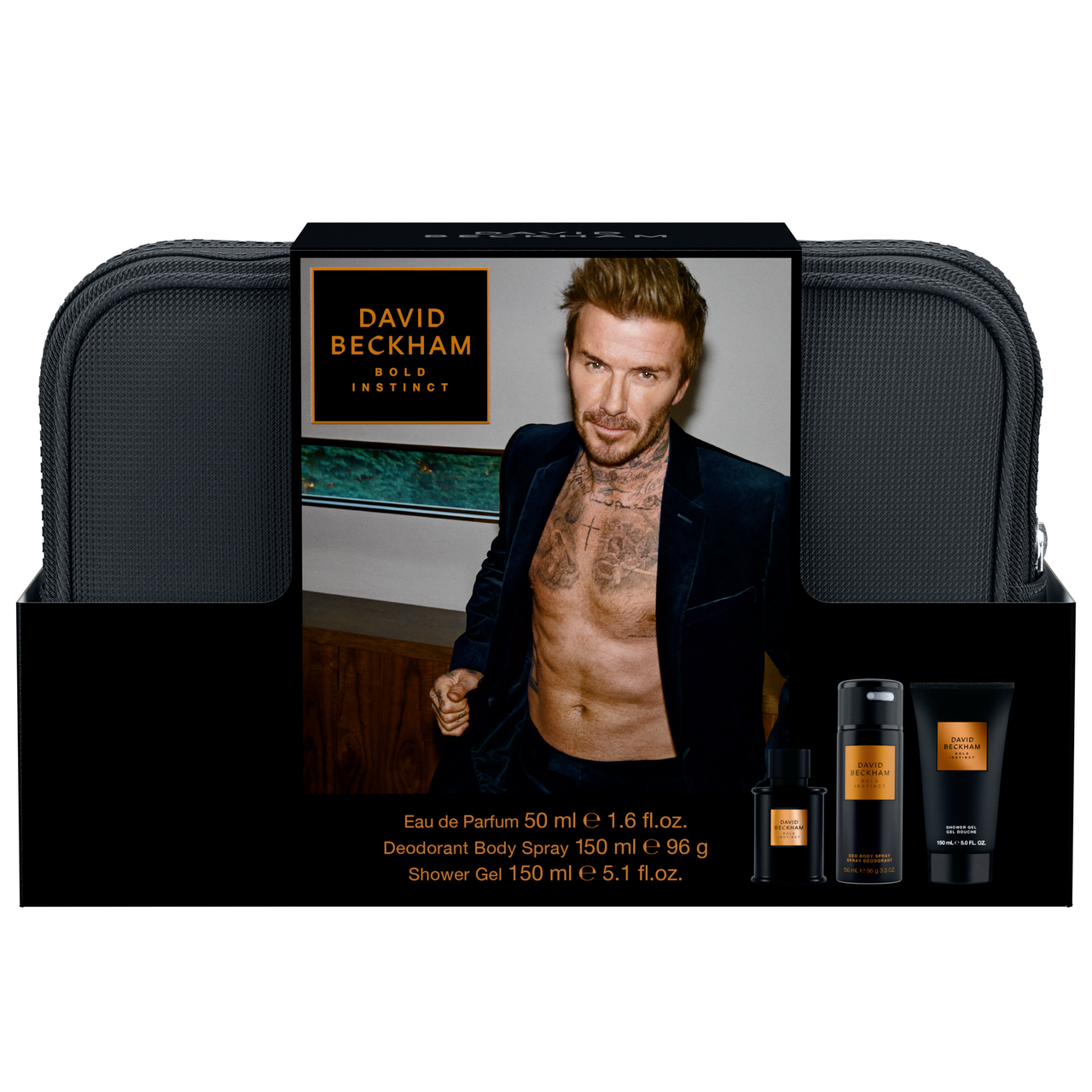 DAVID BECKHAM Instinct dárková sada(EDP 50 ml + deo 150 ml + SG 150 ml)