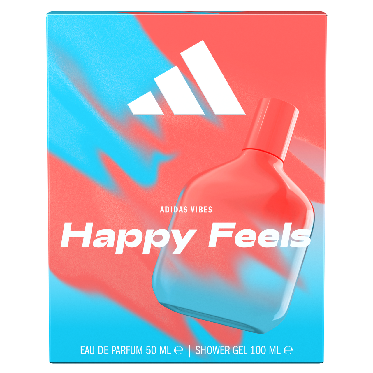 adidas Happy Feels dárková sada (EDP 50 ml + SG 100 ml)