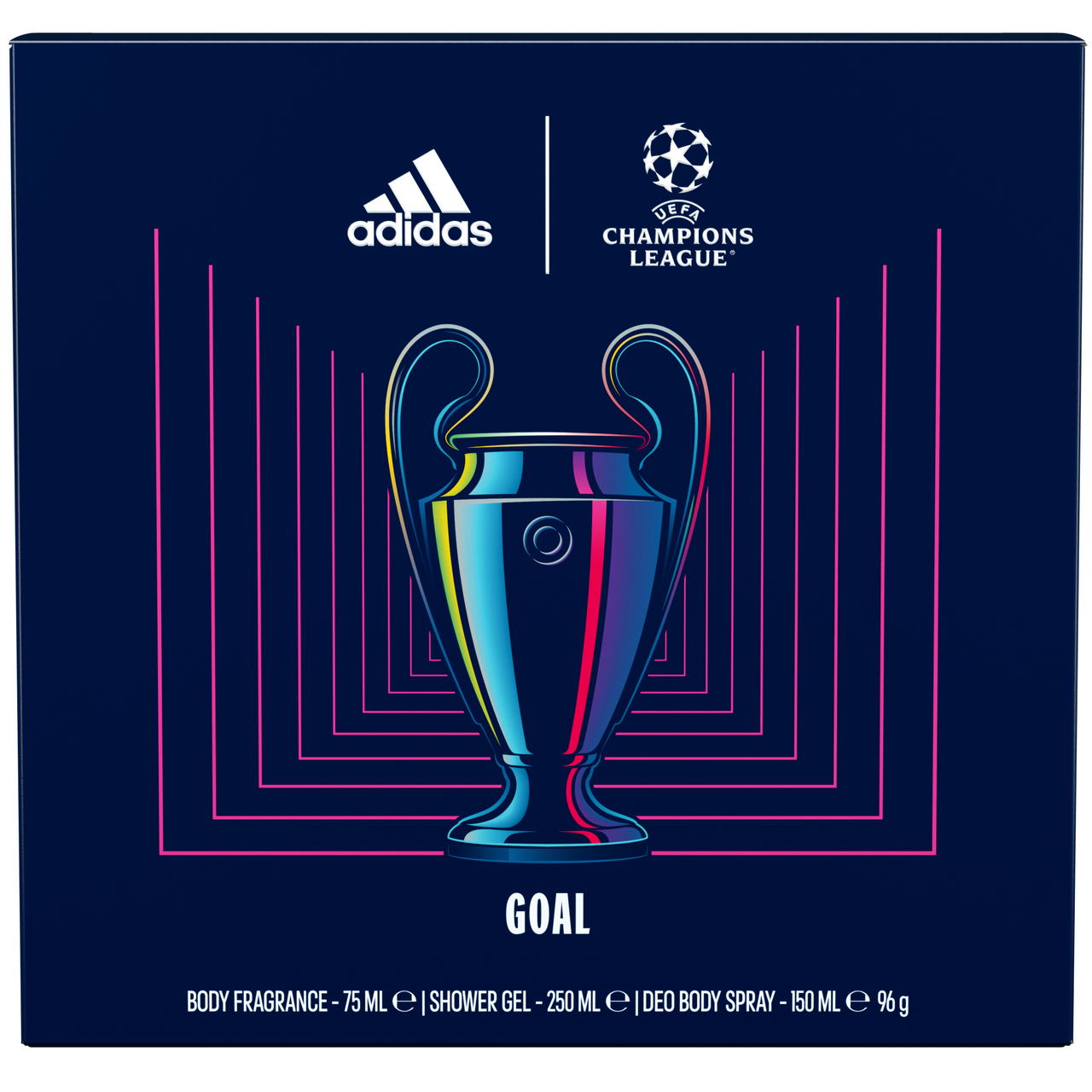 adidas UEFA 11 dárková sada (DNS 75 ml + deo 150 ml + SG 250 ml)