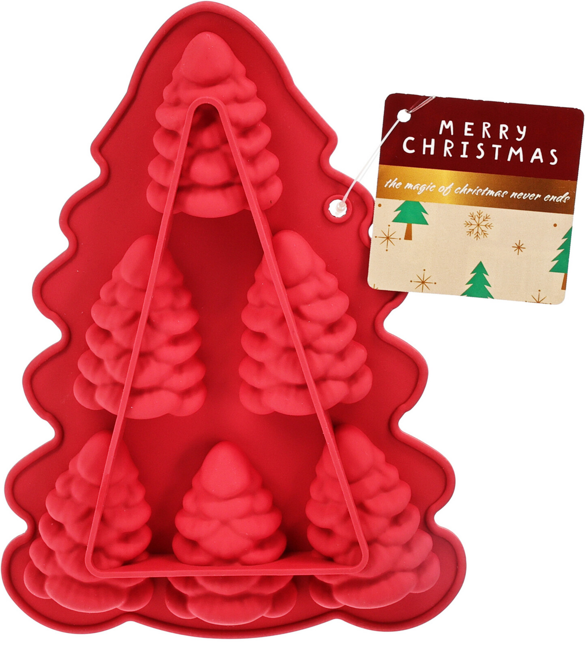 Silikonová forma strom 1 ks