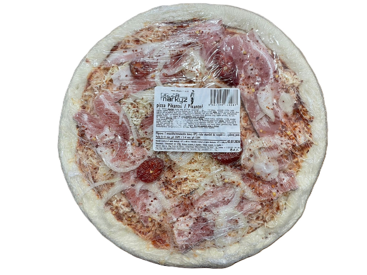 Pizza Markýz pikantní mraž. 570 g