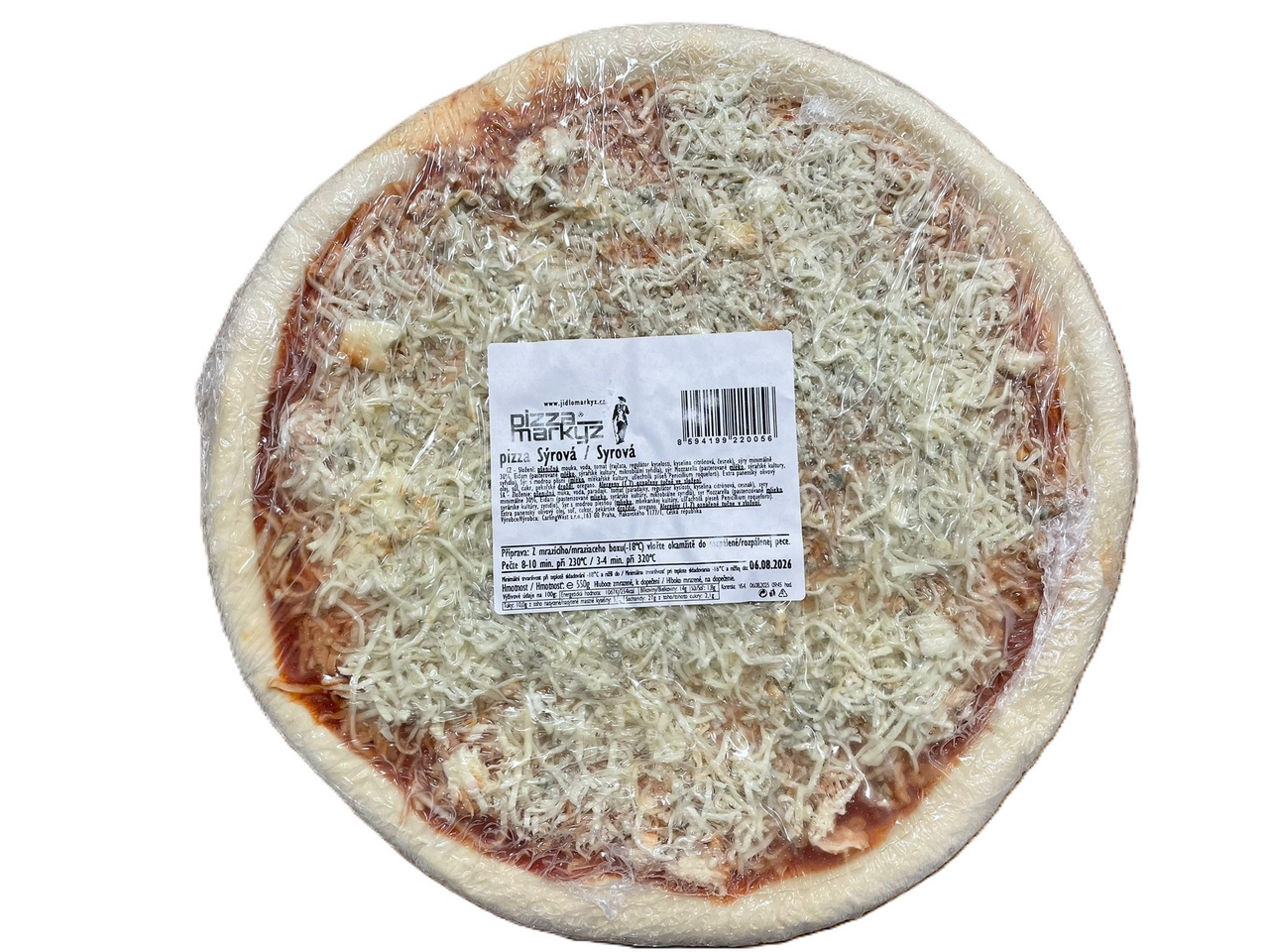 Pizza Markýz sýrová mraž. 550 g