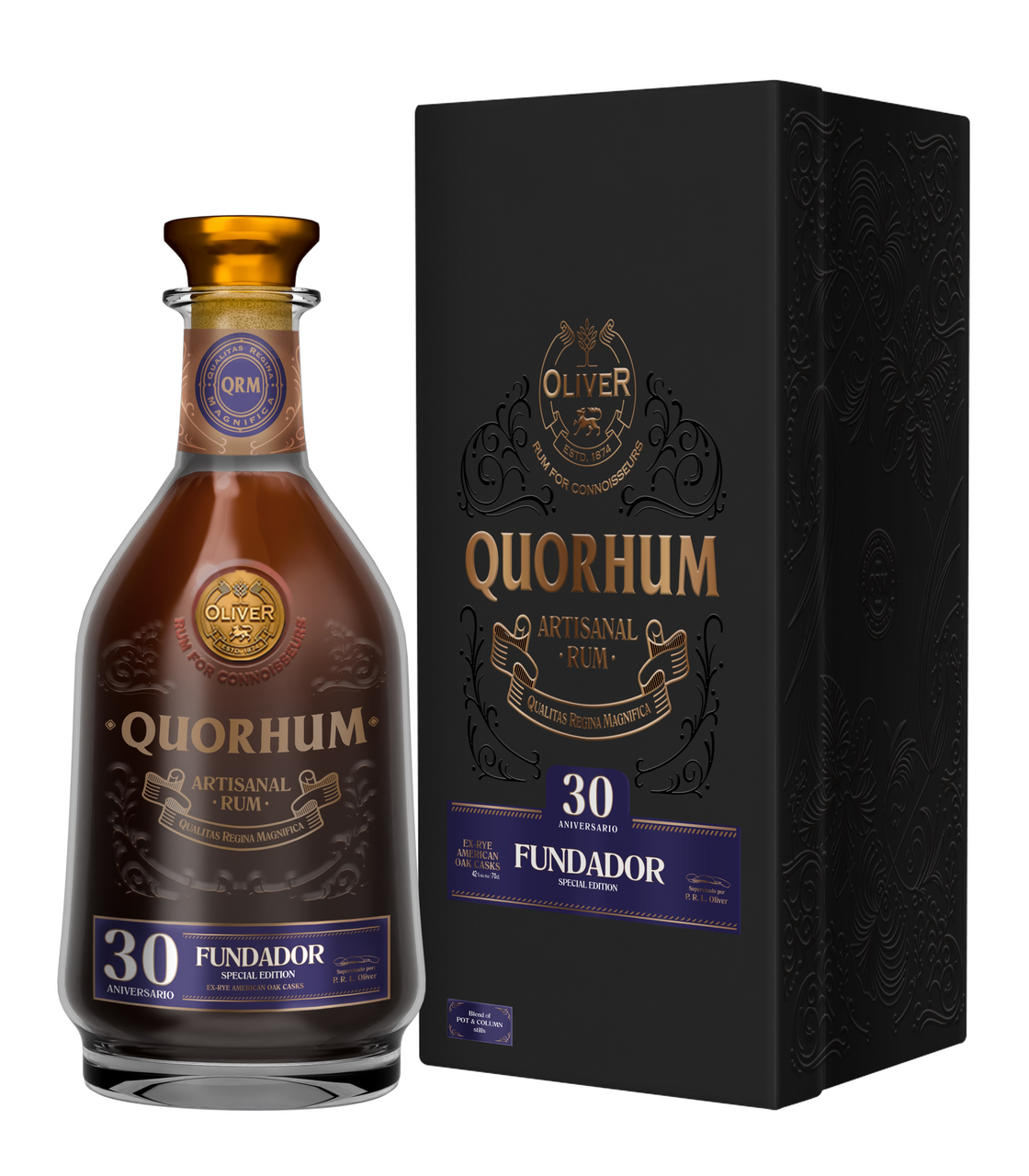 Quorhum Fundador 30 aňos 42 % 700 ml
