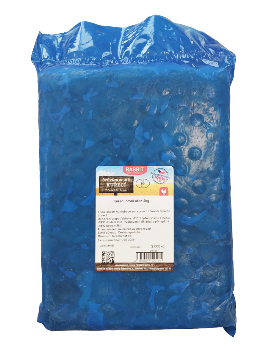 Kuřecí prsí ořez mraž. 6 x 2 kg