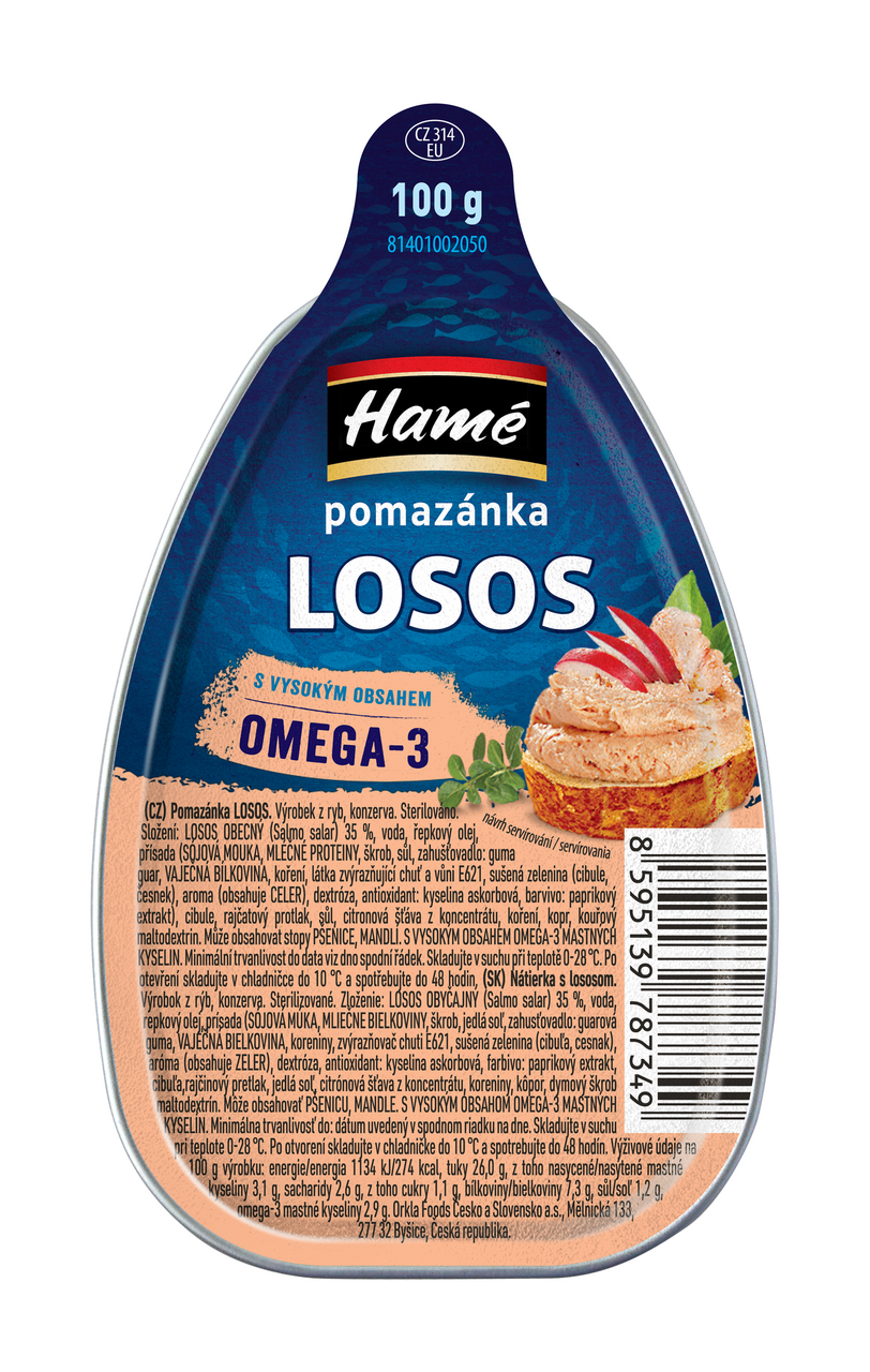 Hamé Pomazánka losos 100 g