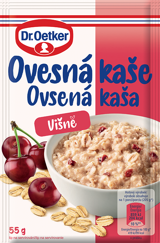 Dr. Oetker Ovesná kaše višně 55 g
