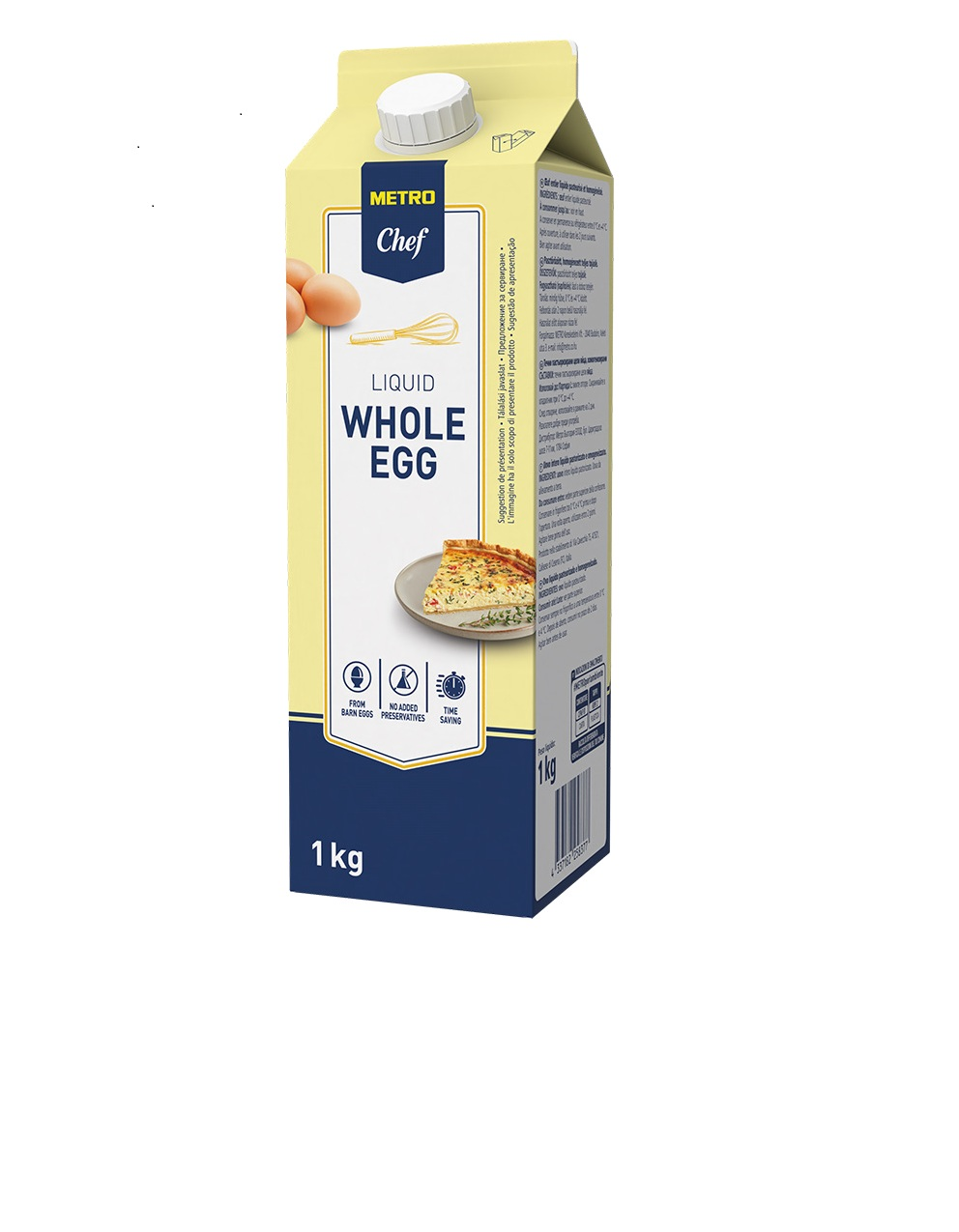 METRO Chef Vaječná melanž podestýlka chlaz. 1 kg