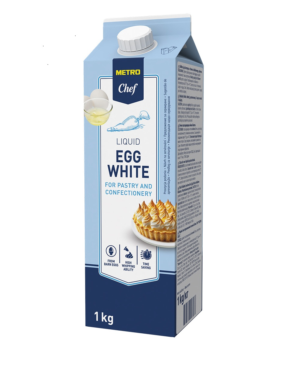 METRO Chef Vaječný bílek podestýlka chlaz. 1 kg