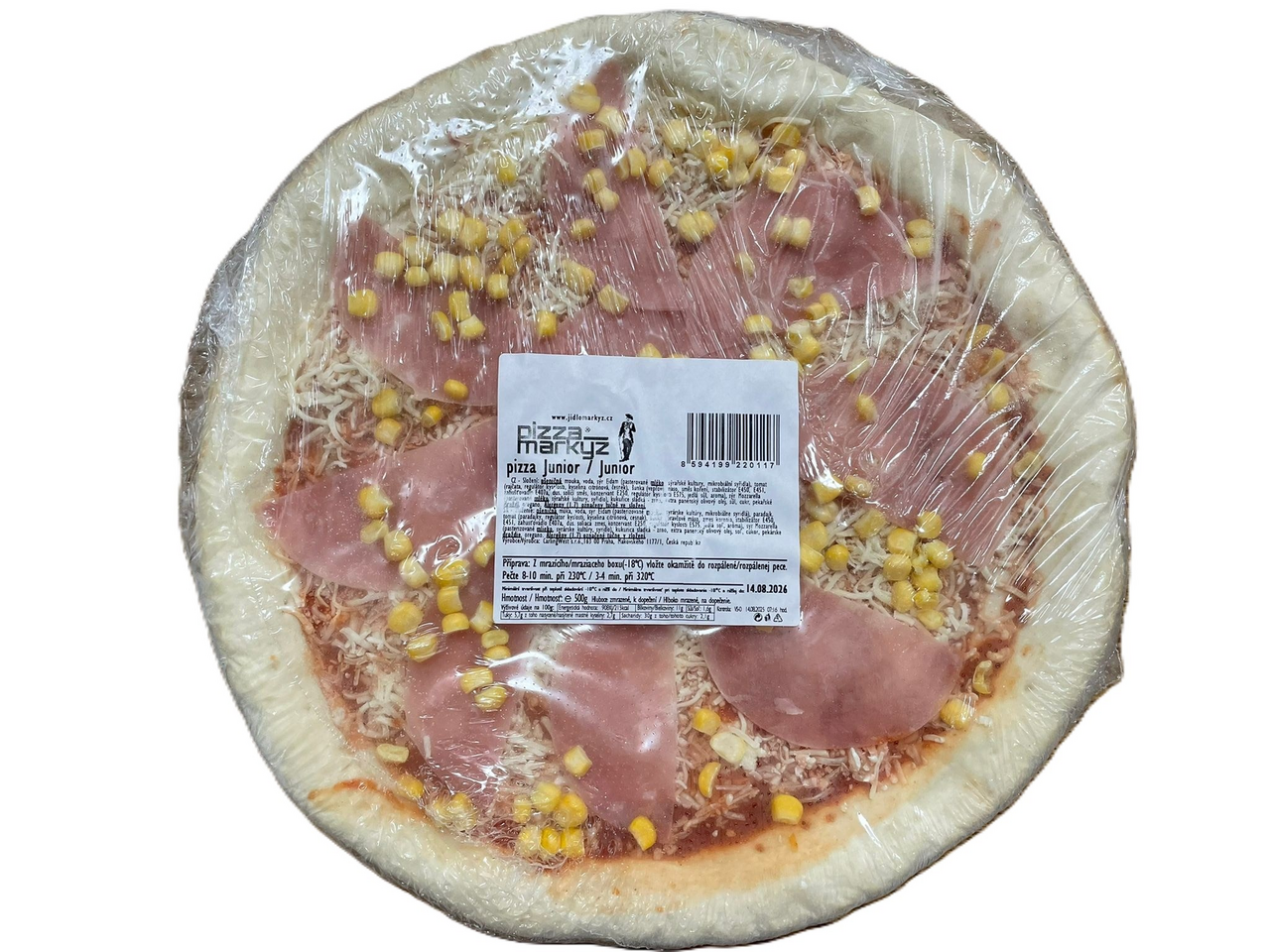 Pizza Markýz Junior mraž. 500 g