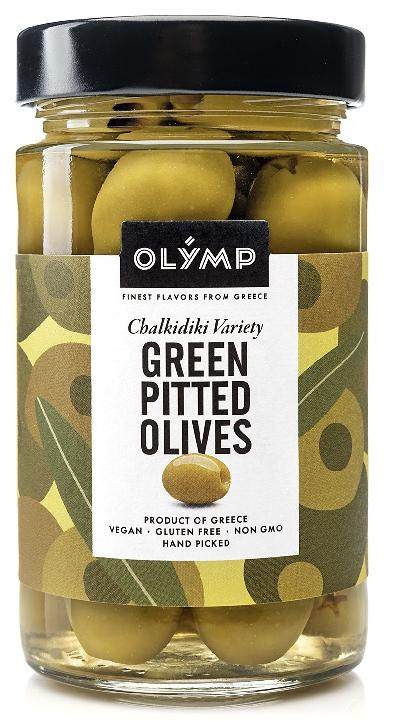 OLYMP Olivy zelené bez pecky 320 g
