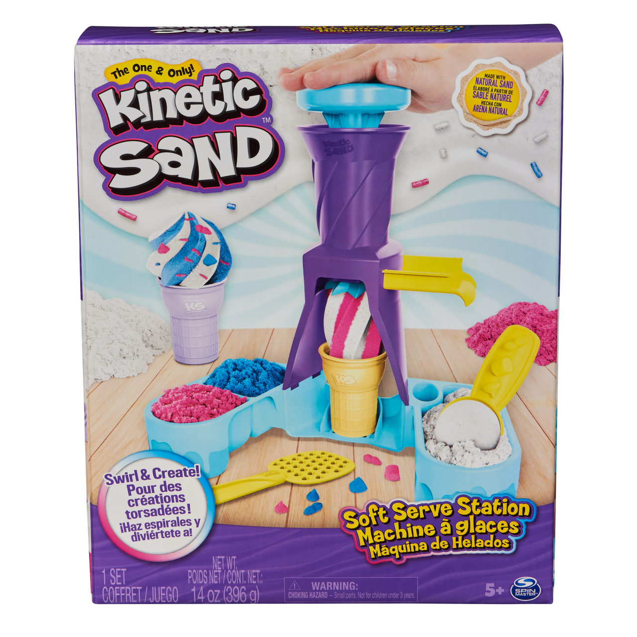 Kinetic Sand zmrzlinárna 1 ks