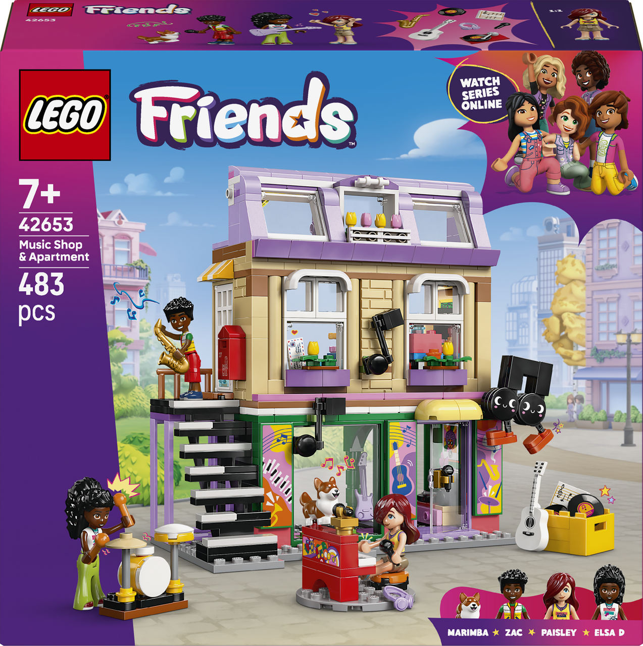 LEGO Obchod s hudebninami a byt 1 ks