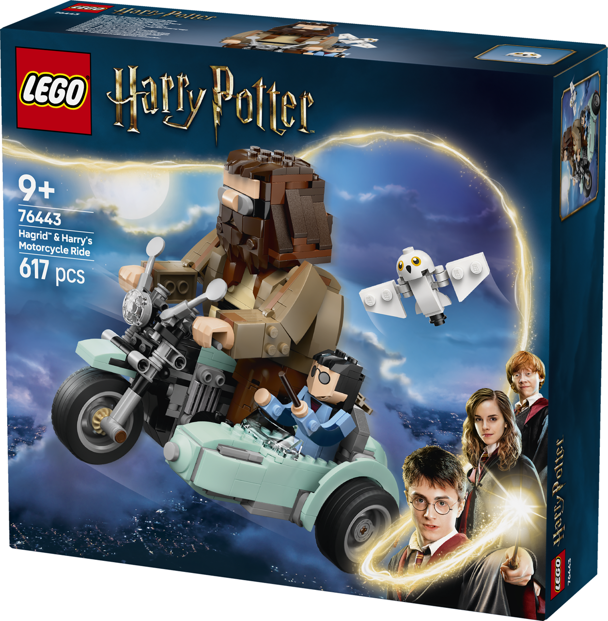 LEGO Hagrid a Harry na motorce 1 ks