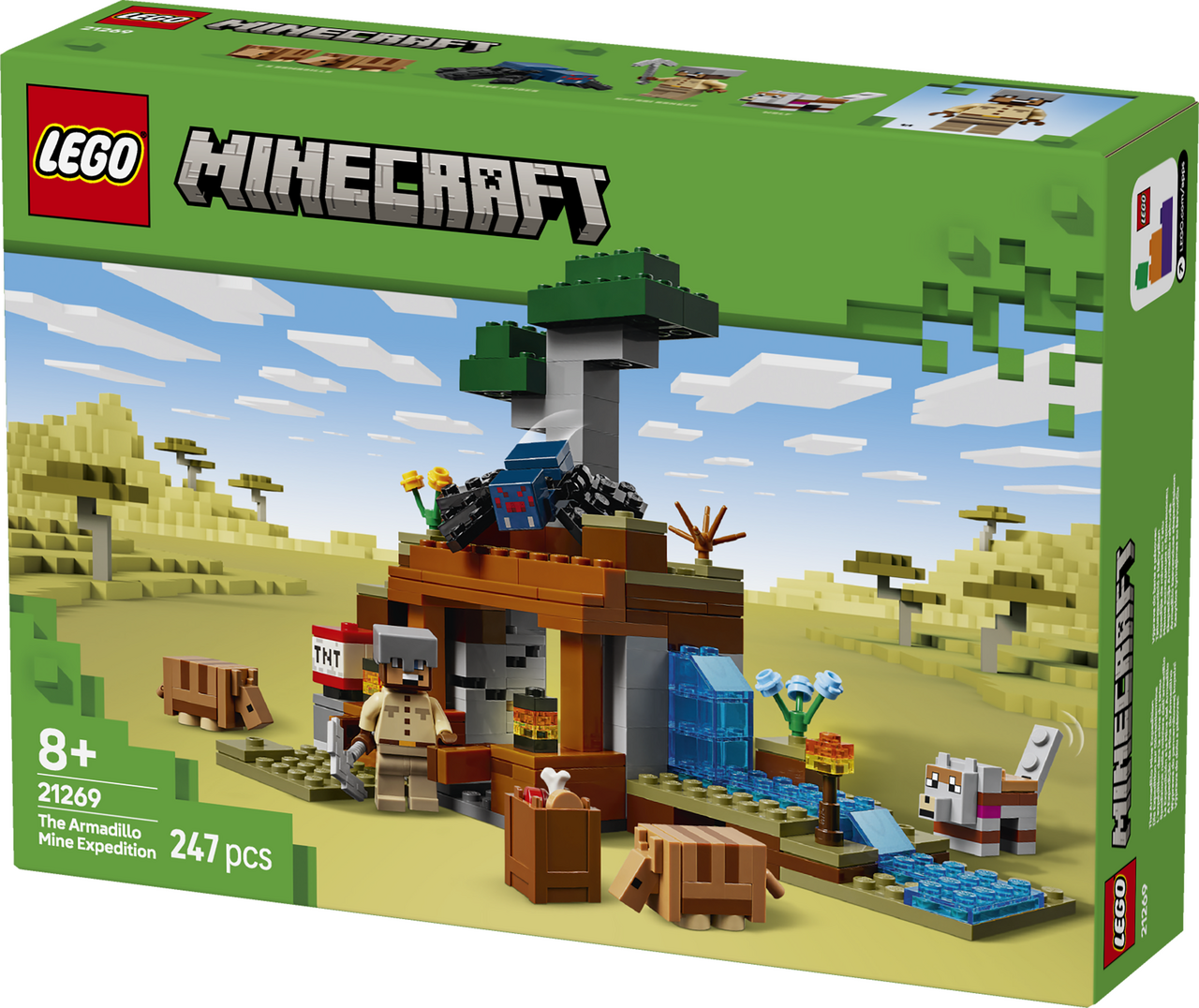 LEGO Výprava do dolu a pásovec 1 ks