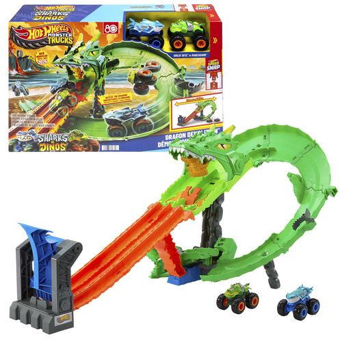 Hot Wheels Monster Trucks dračí zkáza 1 ks