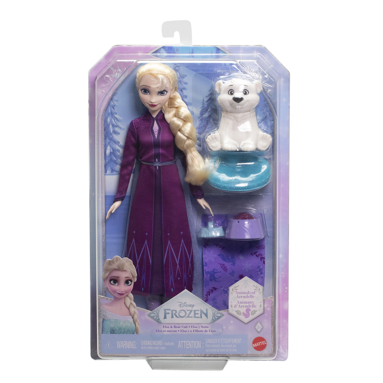 Frozen Elsa s ledním medvědem 1 ks