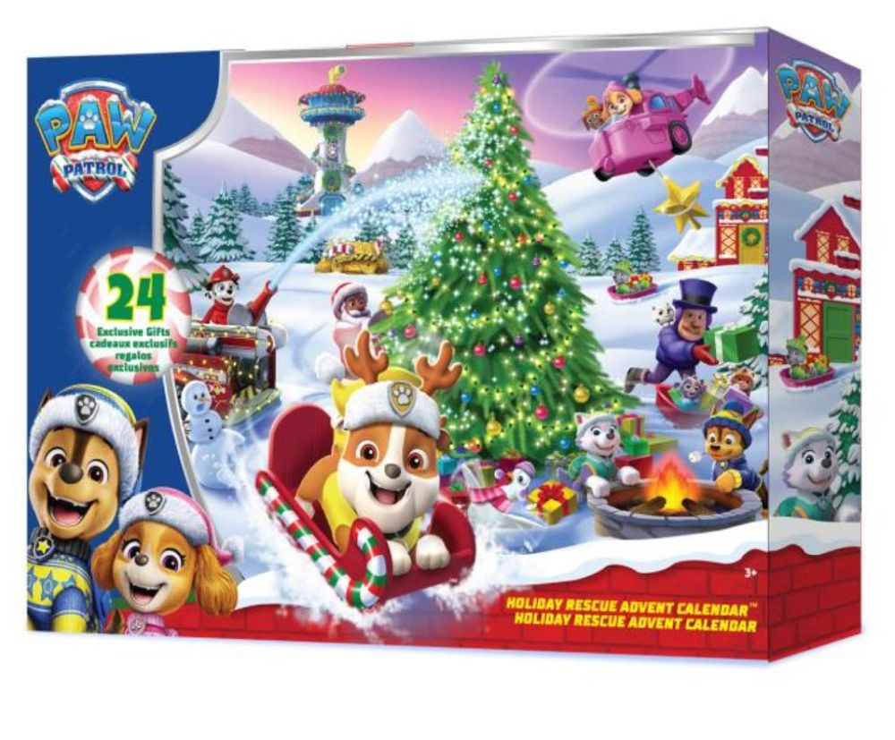 Tlapkový adventní kalendář 1 ks