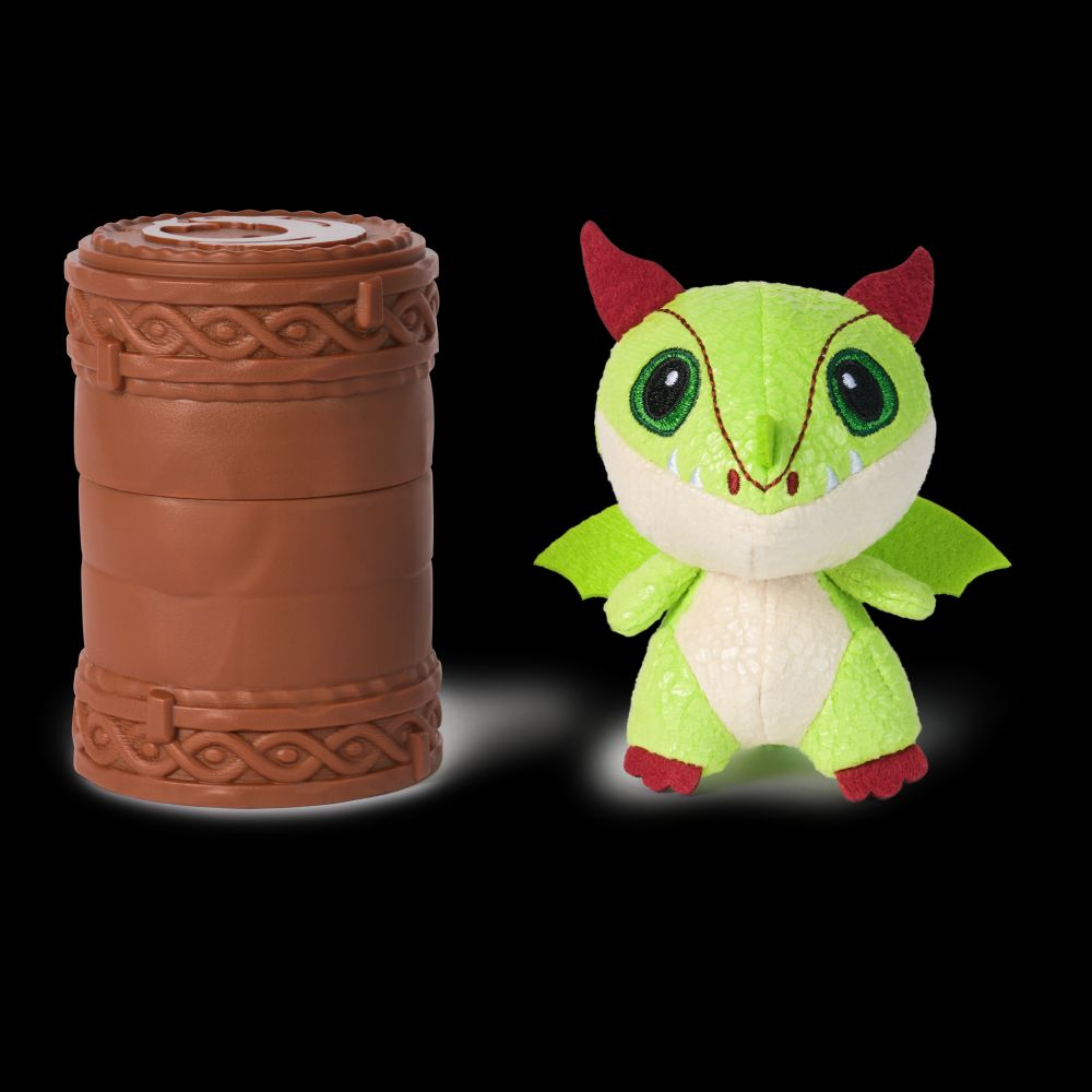 Plyšoví draci v sudu 1 ks