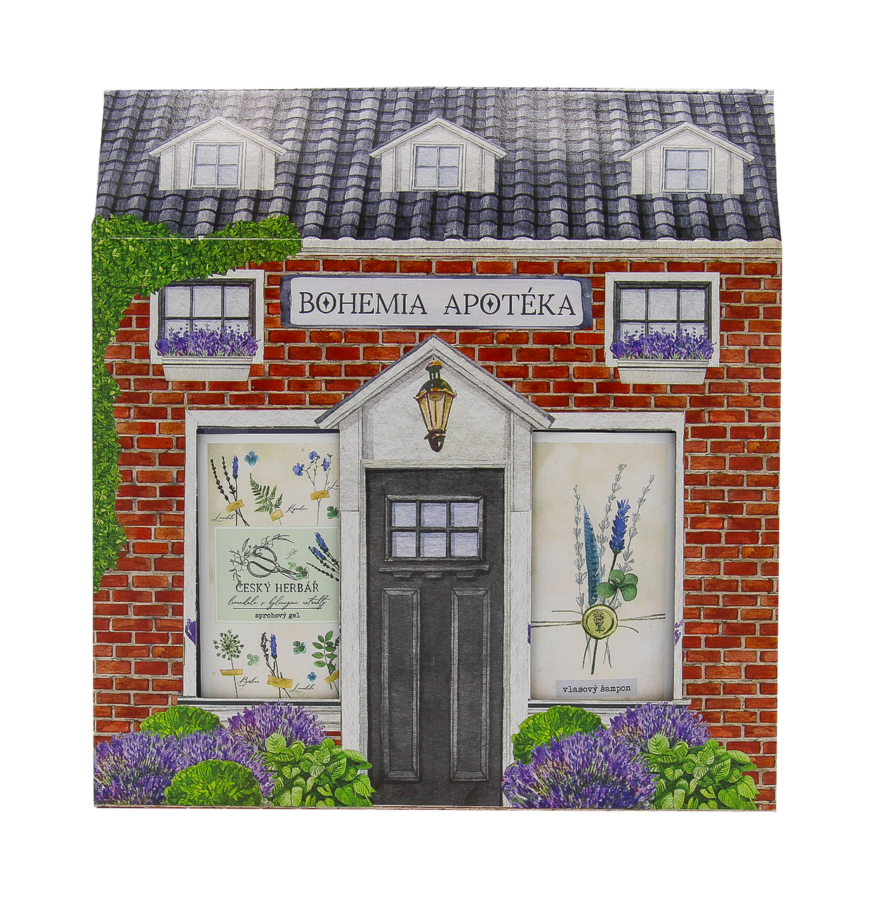 Apoteka levandule dárková sada (SG 200 ml + šampon 200 ml)