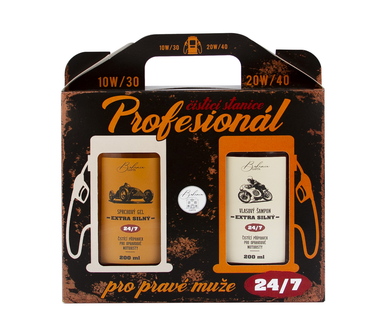 Motorista dárková sada (SG 200 ml + šampon 200 ml)