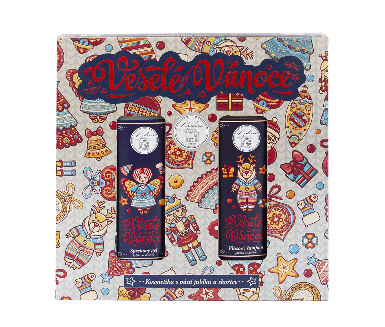Veselé Vánoce dárková sada (SG 250 ml + šampon 250 ml)