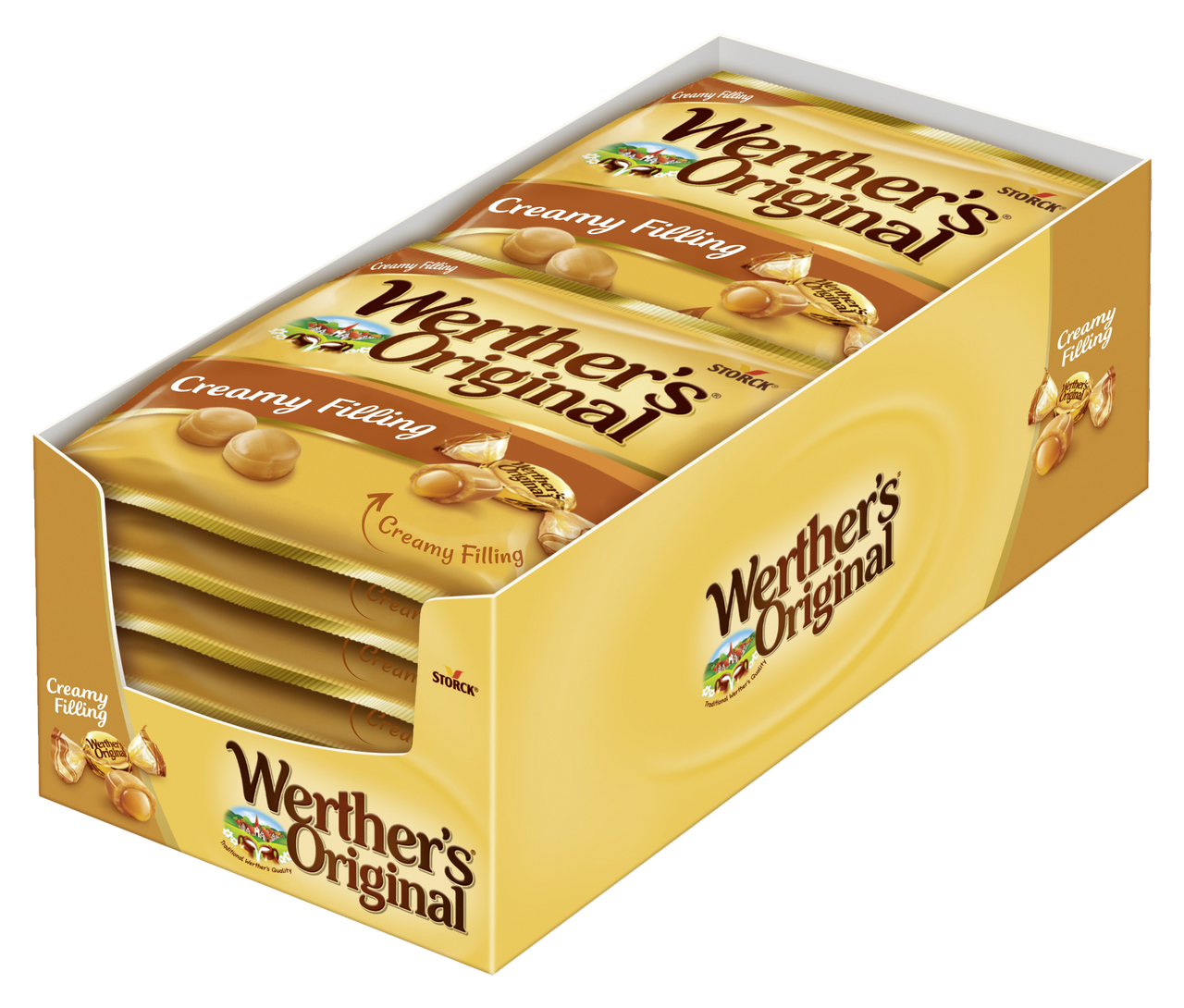 Werther's Original Bonbóny s karamelovou náplní 80 g