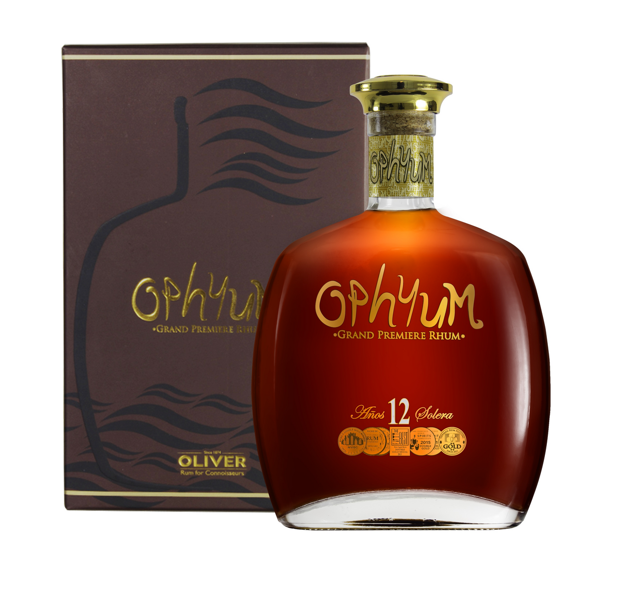 Ophyum rum 12 aňos 40 % 700 ml