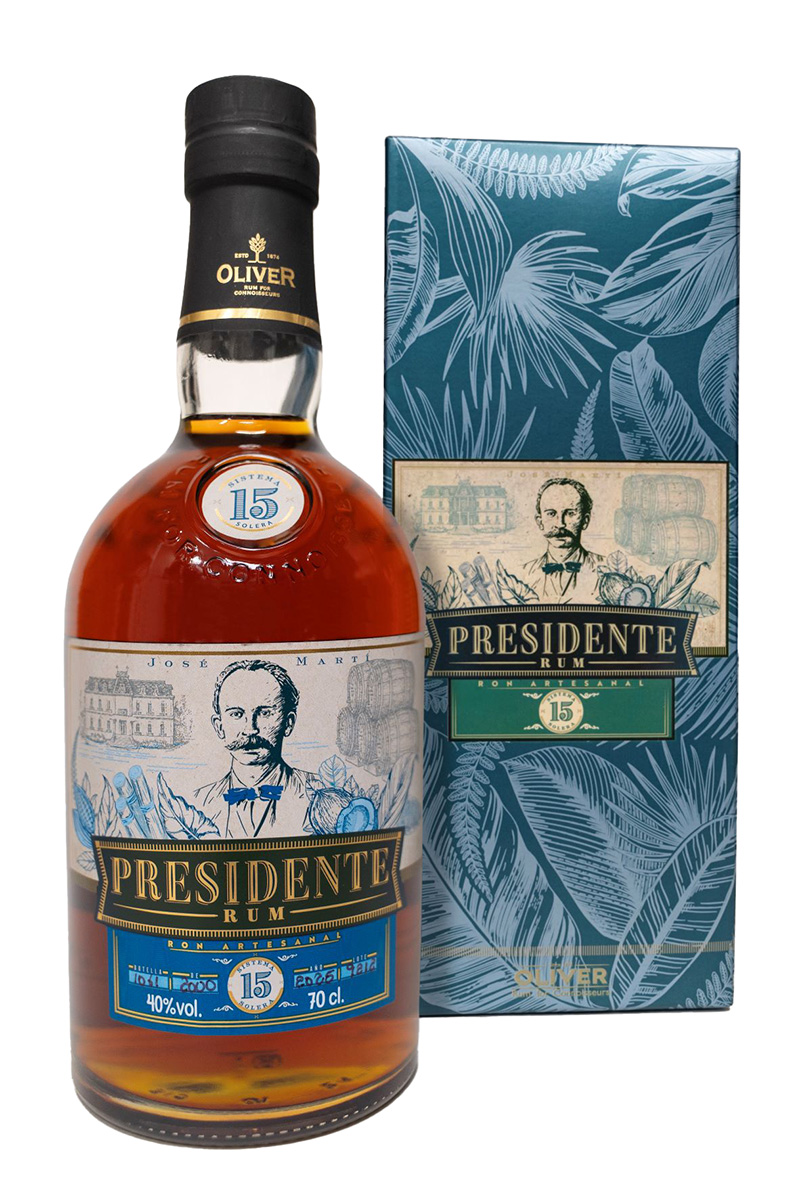 PRESIDENTE 15 aňos 40% 700 ml