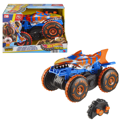 Hot Wheels RC Monster Truck Tiger Shark 1 ks