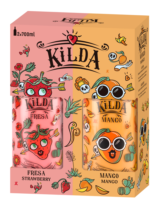 KILDA Duo Tequila 17 % 2 x 700 ml