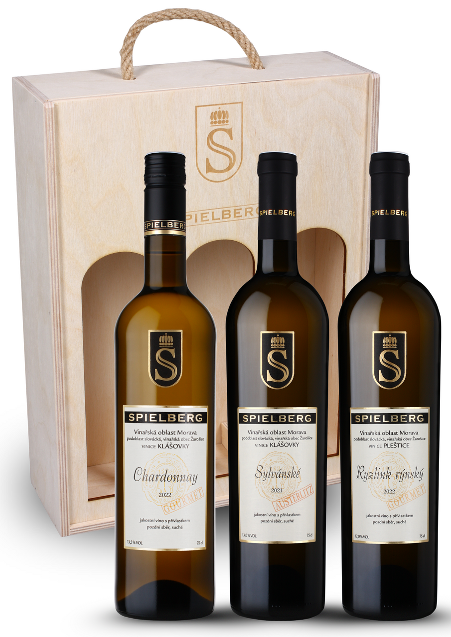 SPIELBERG Gourmet dárková sada 3 x (3 x 750 ml)