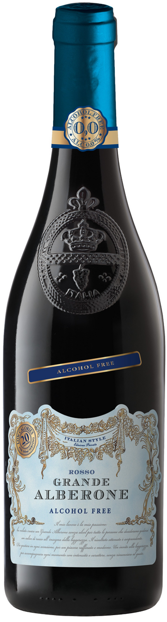 Grande Alberone červené nealko 750 ml