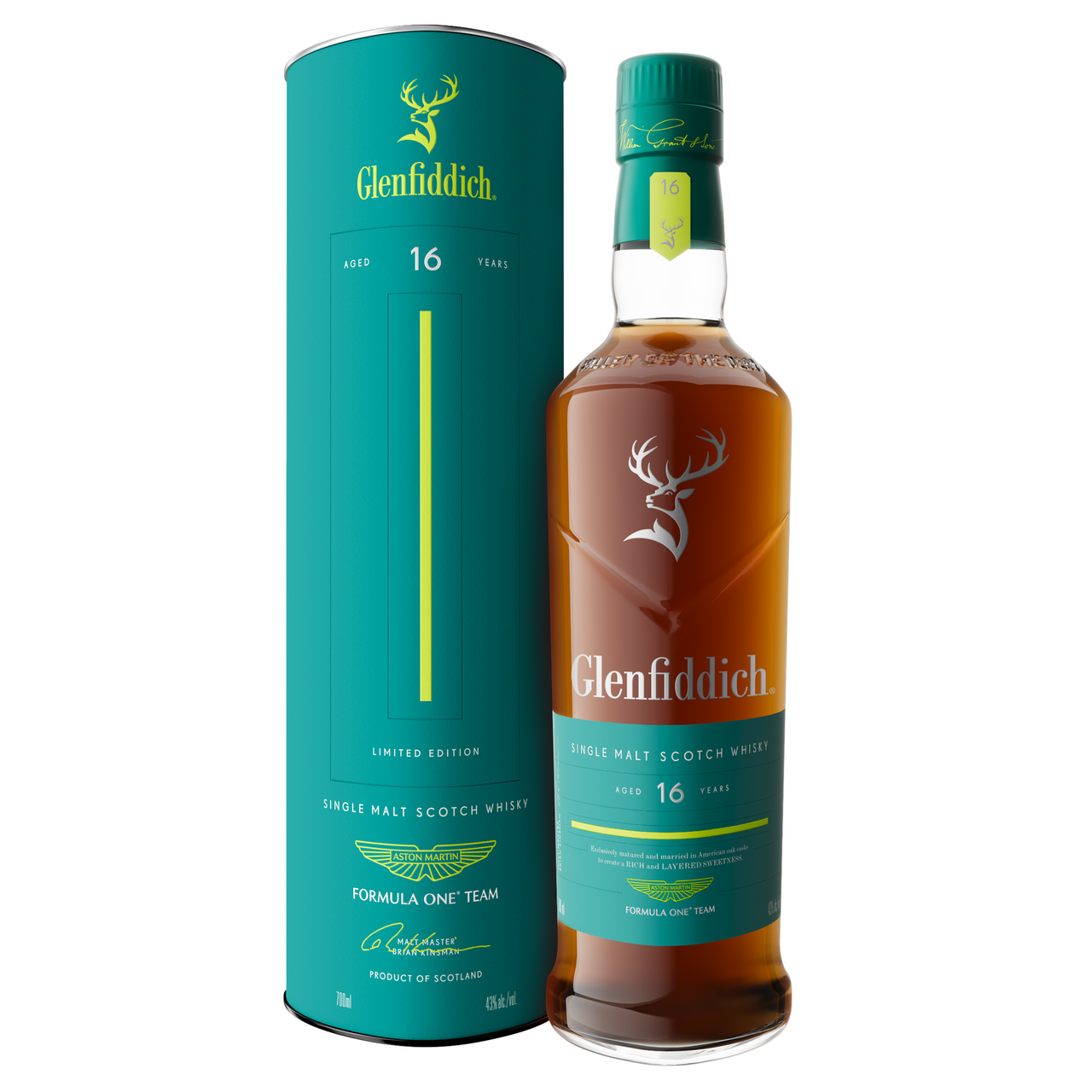 Glenfiddich 16 yo Aston 43% 700 ml