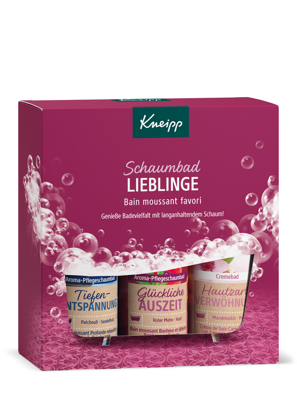 KNEIPP Dárková sada Šťastné koupání 3 x 100 ml