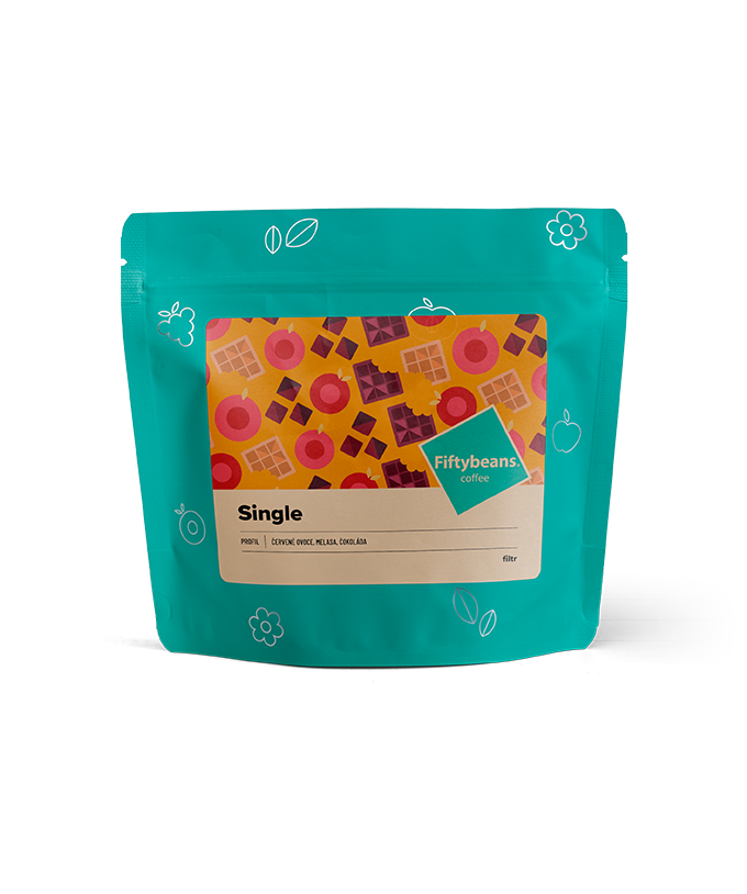 Single káva zrno 200 g