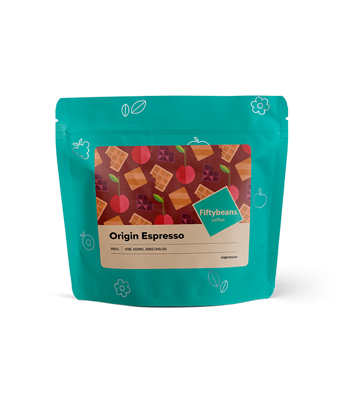 Origin Espresso káva zrno 200 g