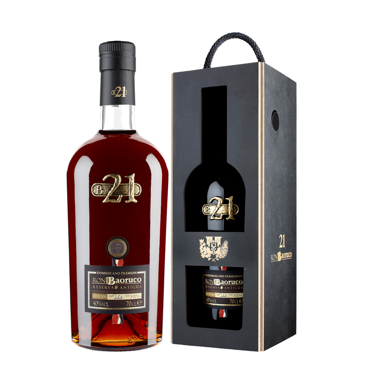 Rum Baoruco Reserva 21 yo 40% 700 ml