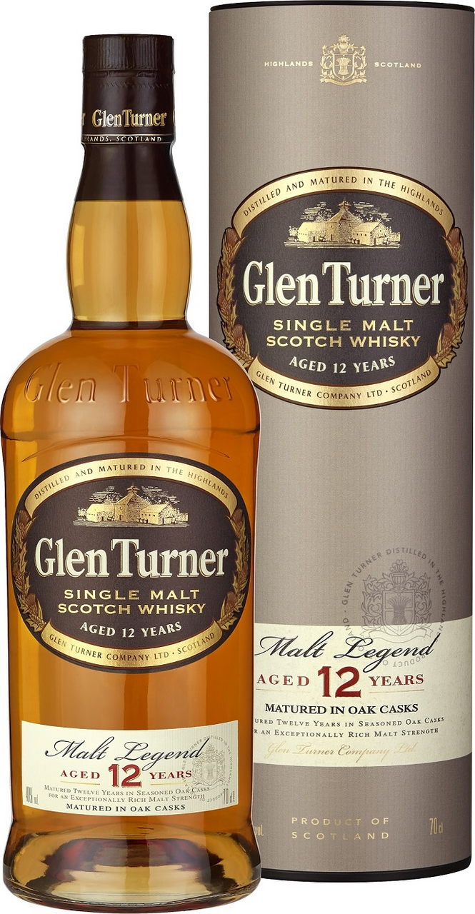 Glen Turner 40% 700 ml tuba