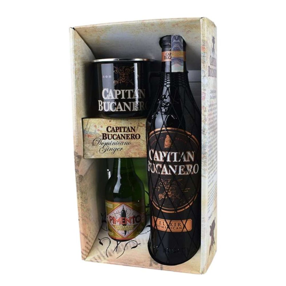 CAPITAN Bucanera 34% 700 ml Gift Box