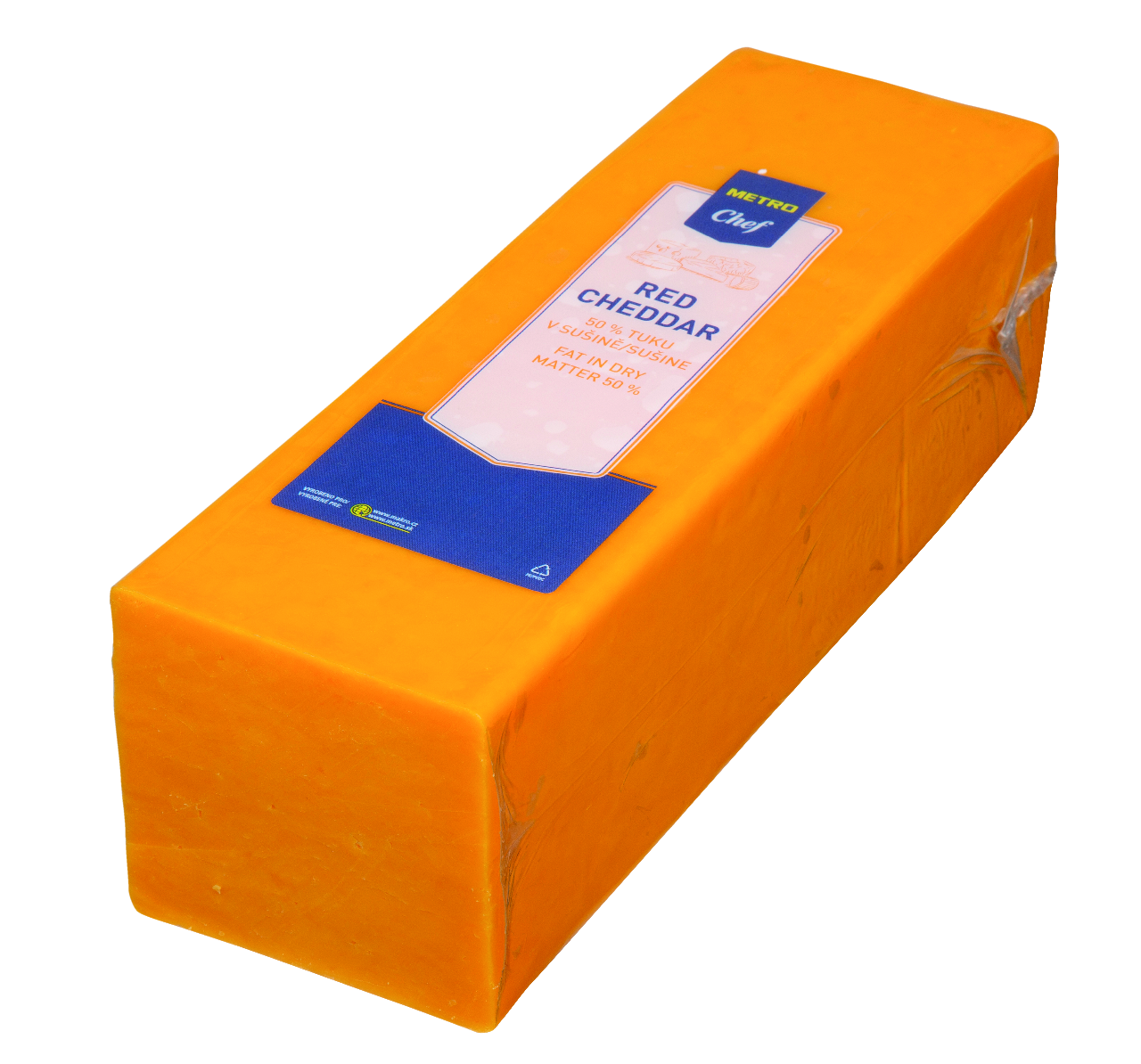 METRO Chef Red Cheddar 50% chlaz. cca 2,5 kg
