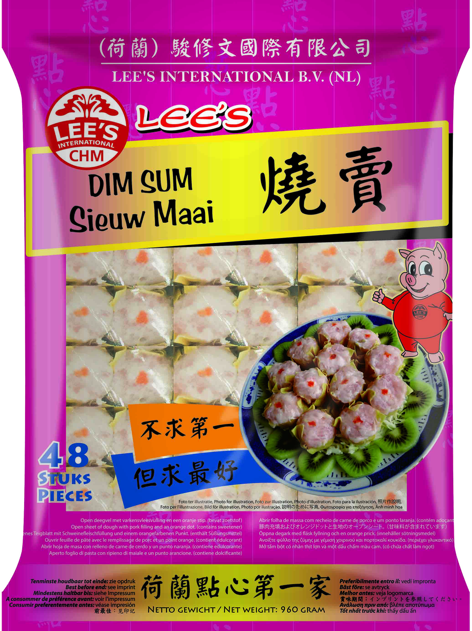 LF Dim Sum Sieuw Maai vepřové 48 ks mraž. 960 g