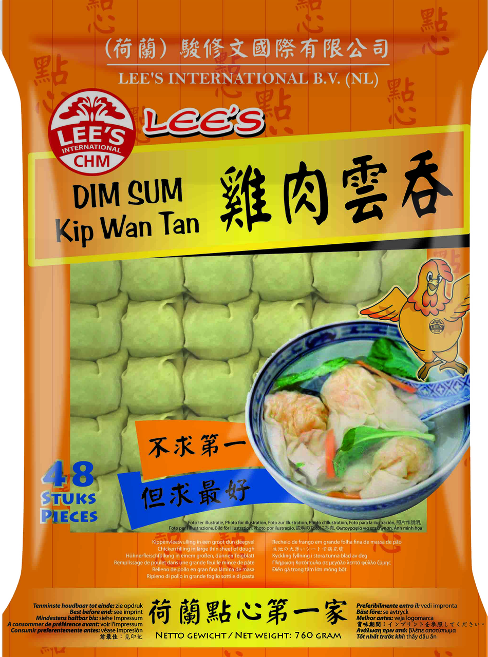LF Dim Sum Wan Tan kuřecí 48 ks mraž. 760 g