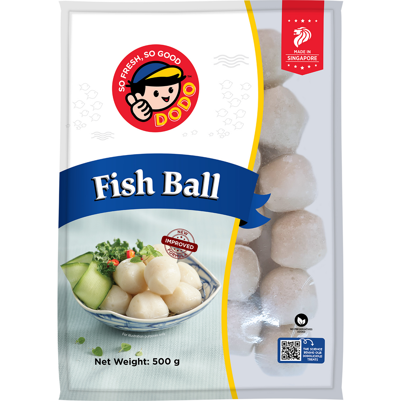 DODO Fish Balls mraž. 500 g