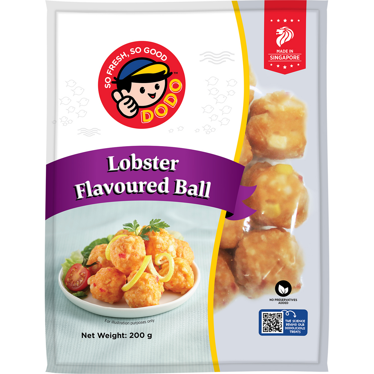 DODO Lobster Balls mraž. 200 g