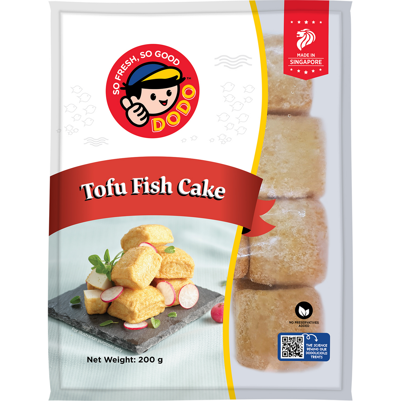 DODO Fish Cake Tofu mraž. 200 g