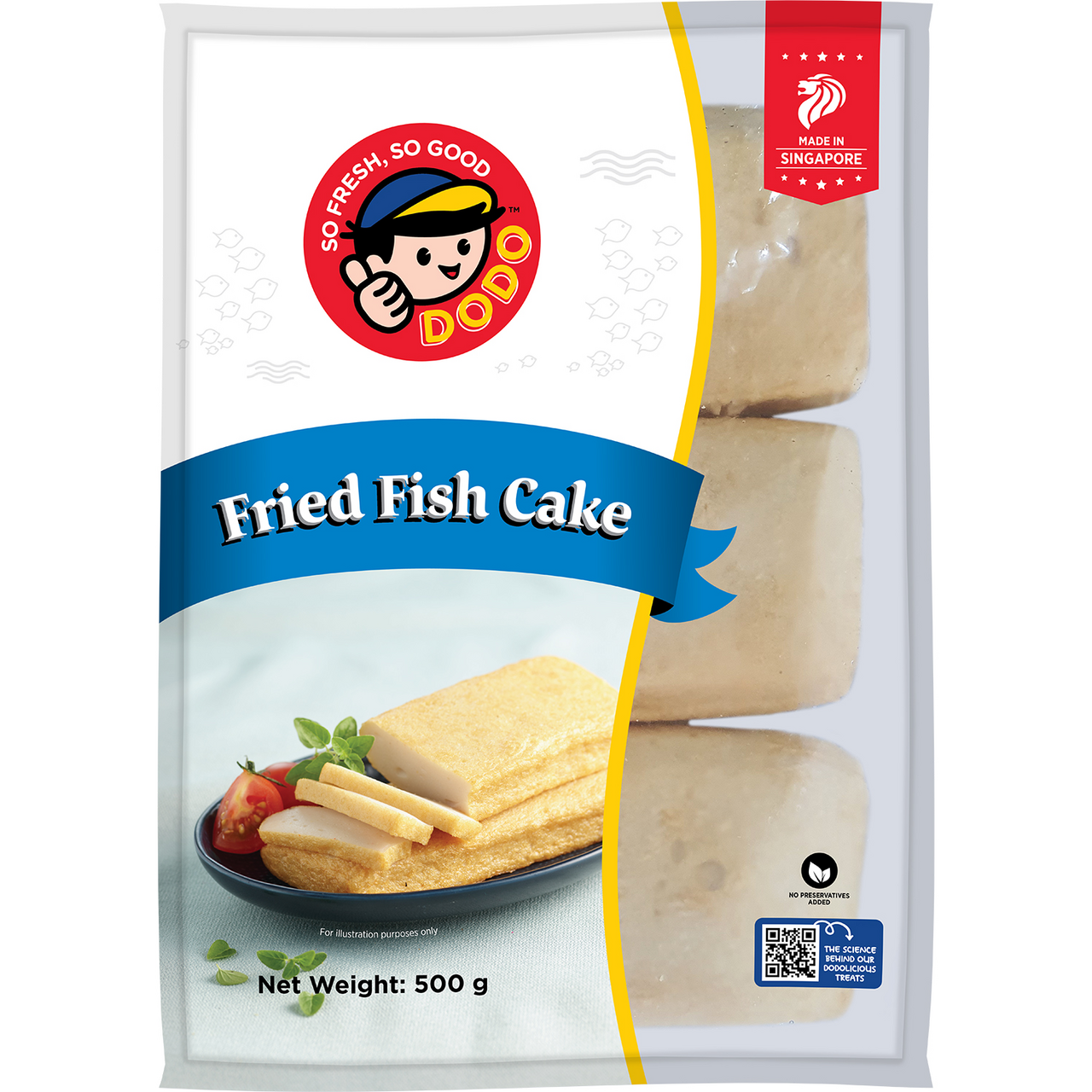 DODO Fish Cake Fried mraž. 500 g